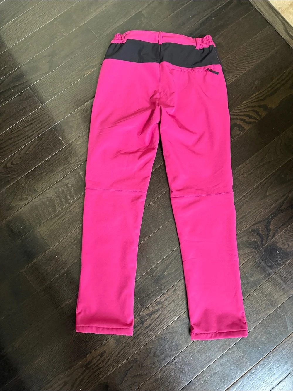 Womens Hot Pink & Black Outdoor Pants